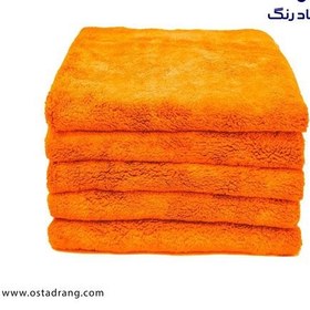 تصویر بسته 5 عددی حوله مايكروفايبر ROYAL DETAIL مدل 40*40 Microfiber Towel 