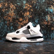 تصویر کفش بسکتبال مدل AIR JORDAN 4 WHGRYBK-120005051 - سفید - 4 
