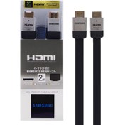 تصویر کابل Samsung Flat HDMI 2m 