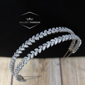 تصویر تاج عروس کد994 Bridal Tiara Code 994