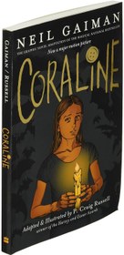 تصویر رمان گرافیکی کورالین Coraline: The Graphic Novel 