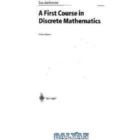 تصویر دانلود کتاب A First Course In Discrete Mathematics اولین دوره در ریاضیات گسسته