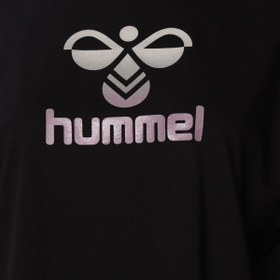 تصویر تی شرت آستین کوتاه زنانه سیاه برند hummel 911601-2001 Surf Kadın T-shırt