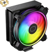 تصویر خنک کننده پردازنده کولر مستر مدل Hyper 212 HALO Black 