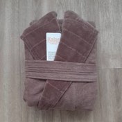 تصویر حوله تن پوش کلاه دار بارسا سایز L 