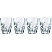 تصویر لیوان 4 پارچه ناخمن مدل Nachtmann Riedel Sphere Whisky Glasses 