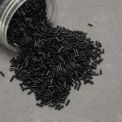 تصویر ملیله ساده مشکی (15 گرم) 