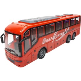 تصویر اتوبوس مسافربری کنترلی شارژی 