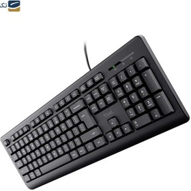 تصویر کیبورد با سیم تراست مدل TK-150 Trust TK-150 Wired Keyboard