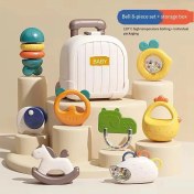 تصویر جغجغه ودندانگیر چمدانی ۱۰ عددی ویواکیدز 