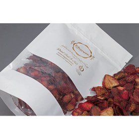 تصویر میوه خشک توت فرنگی 100 گرم وجیسنک 