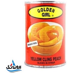 تصویر کمپوت هلو گلدن گرل Golden Girl گرمی 420 