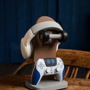 تصویر هولدر دسته و هدست مدل اسکیت برد(ps5/xbox) 