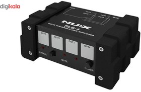 تصویر لاين سوييچر 4 کاناله ان يو ايکس مدل Drive Force ا NUX PLS-4 Four Channel Line Switcher NUX PLS-4 Four Channel Line Switcher