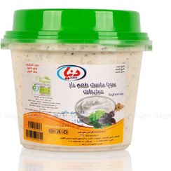 تصویر ماست سویا سبزیجات گیاهی وگان فاقد لاکتوز، گلوتن، کلسترول - ۷۰۰ گرم 