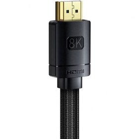 تصویر کابل 1 متری HDMI بیسوس مدل ا Baseus CAKGQ-A01 HDMI To HDMI 1M Adapter Cable Baseus CAKGQ-A01 HDMI To HDMI 1M Adapter Cable