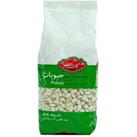 تصویر لوبیا سفید گلستان 450 گرمی 
