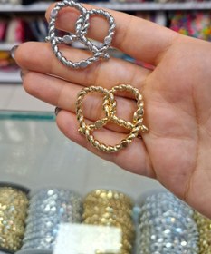 تصویر دکمه (دکمه نما) - طلایی 