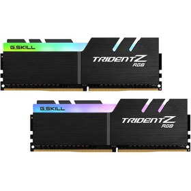 تصویر رم کامپیوتر استوک جی اسکیل مدل TRIDENT-Z 32G DUAL 3200MHZ DDR4 RGB 