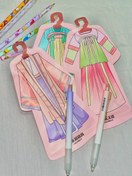 تصویر خودکار طرح لباس رنگی 