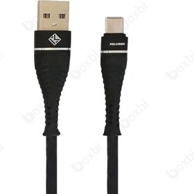 تصویر کابل تبدیل USB به USB-C کلومن مدل KD-58 طول 1 متر 