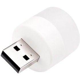 تصویر لامپ USB LED کوچک با توان ۱ وات نور سفید و زرد 