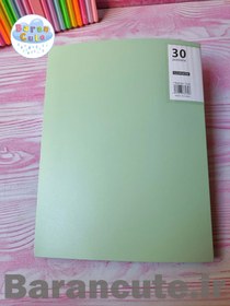 تصویر کلر بوک وارداتی 30 برگ رنگهای پاستیلی 