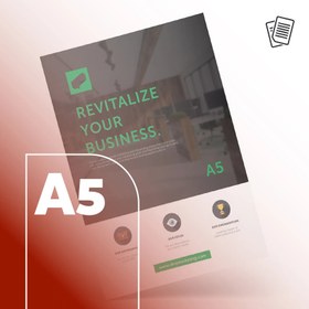 تصویر تراکت A5 