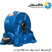 تصویر گیربکس حلزونی سهند مدل VF110 نسبت تبدیل ۲۰:۱ 