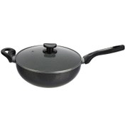 تصویر تابه عروس مدل وک سایز ۲۸ با درب 