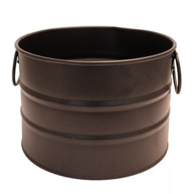 تصویر سطل فلزی دسته دار رنگی سایز 4 ا Metal Bucket with Handle Metal Bucket with Handle
