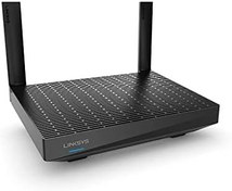 تصویر روتر WiFi 6 مش دو باند Linksys MR7350 (AX1800) - با سیستم WiFi تمام خانگی Velop کار می کند - روتر بازی اینترنت بی سیم با MU-MIMO، کنترل های والدین، شبکه مهمان از طریق برنامه Linksys 
