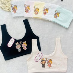 تصویر نیمتنه لبوبو دخترانه بدون اسفنج 