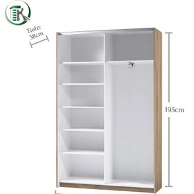 تصویر کمد درب کشویی TK117 