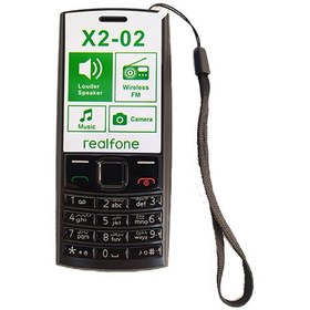 تصویر گوشی ریل فون X2-02 | حافظه 32 کیلوبایت Realfone X2-02 32 KB