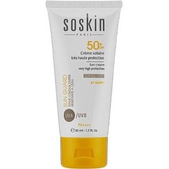 تصویر کرم ضد آفتاب رنگی ساسکین (Soskin) 