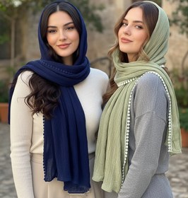 تصویر شال برشکا دور پلنگی 