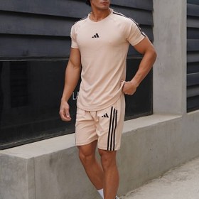 تصویر ست ورزشی بیسکوییتی مردانه adidas 