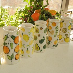 تصویر پارچ طرح میوه 