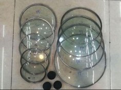 تصویر درب قابلمه و تابه پیرکس مدل BOMBELi سایز 30 ساخت ترکیه 