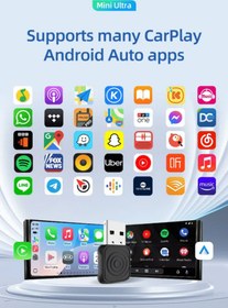 تصویر دانگل وایرلس | تبدیل CarPlay و Android Auto به بی‌سیم نسخه کپی 