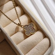 تصویر گردنبند ونکلیف طلایی 