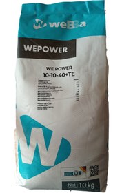 تصویر کود کامل 40-10-10 وبا ترکیه ٌٌٌٌٌٌٌWEPOWER 10-10-40+TE