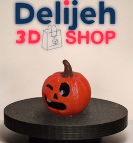 تصویر کدوی چشمکی هالووین 