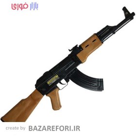 تصویر ست اسباب بازی تفنگ طرح کلاشینکف مدل AK-47 