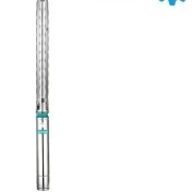 تصویر الکتروپمپ شناور 3 اینچ 170 متری پروانه استیل سه فاز شیمجه 6SS17/18 