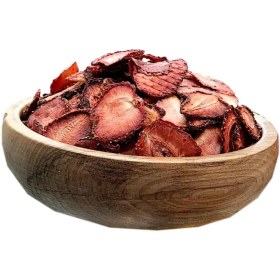 تصویر اسلایس توت فرنگی خشک 