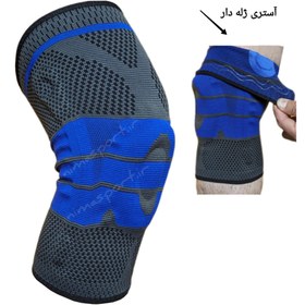 تصویر زانوبند ورزشی فنر دار با آستری ژله ای KNEE SUPPORT