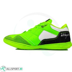 تصویر کفش فوتسال اتلتا طرح اصلی Athleta O-Rei T003 IC Green White 