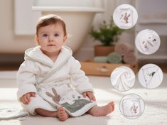 تصویر ست حوله نوزادی 5 تکه طرح خرگوش مدل کیمونو مادرکر mothercare 